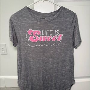 Modern Lux Gray Graphic Tee